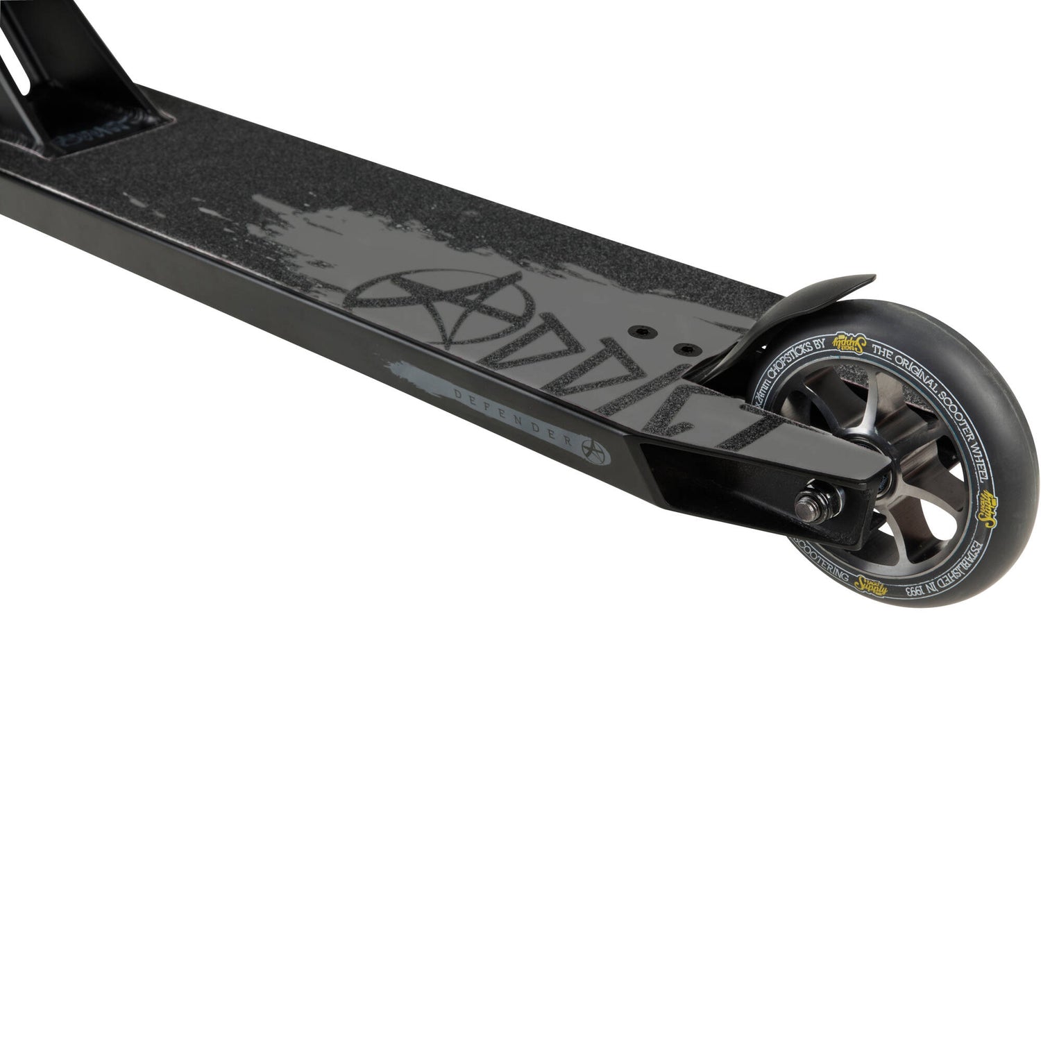 Addict Defender MKII Stunt Scooter - Black/Black