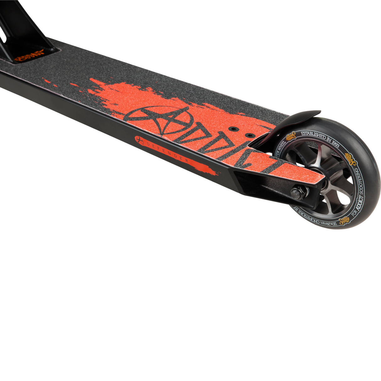 Addict Defender MKII Stunt Scooter - Black/Orange