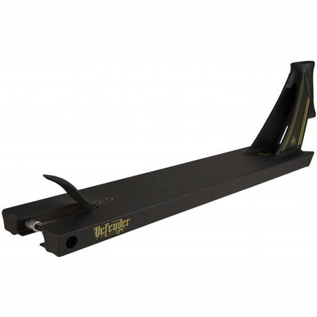 Addict Defender 3.0 Scooter Deck - Black/Gold 21.6" x 5"