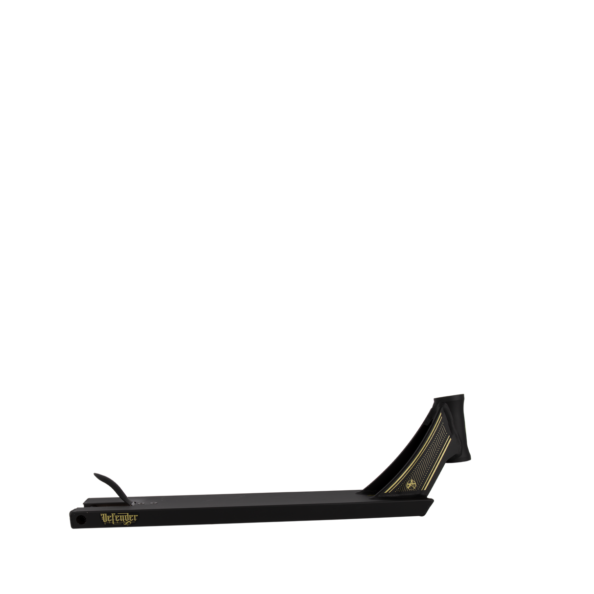 Addict Defender 3.0 Scooter Deck - Black/Gold 21.6" x 5"