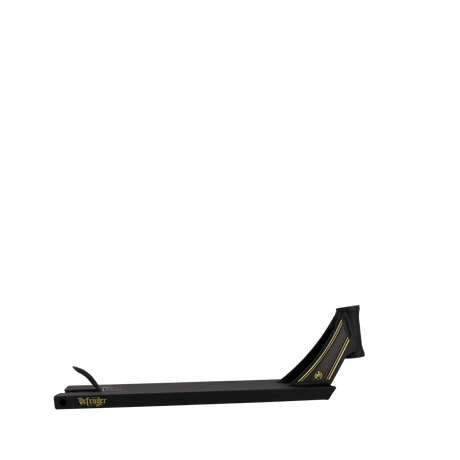 Addict Defender 3.0 Scooter Deck - Black/Gold 21.6" x 5"