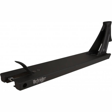 Addict Defender 3.0 Scooter Deck - Black/Silver 21.6" x 5"