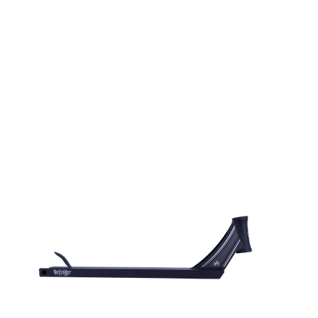 Addict Defender 3.0 Scooter Deck - Black/Silver 21.6" x 5"