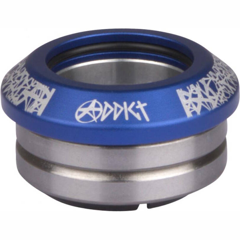 Addict Haze Integrated Scooter Headset - Blue
