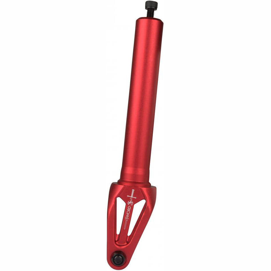 Addict Sword HIC Scooter Forks - Red