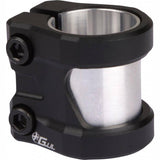 Addict Ultra Light Double Collar Scooter Clamp - Black