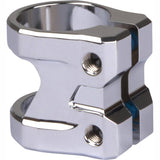Addict Ultra Light Double Collar Scooter Clamp - Chrome