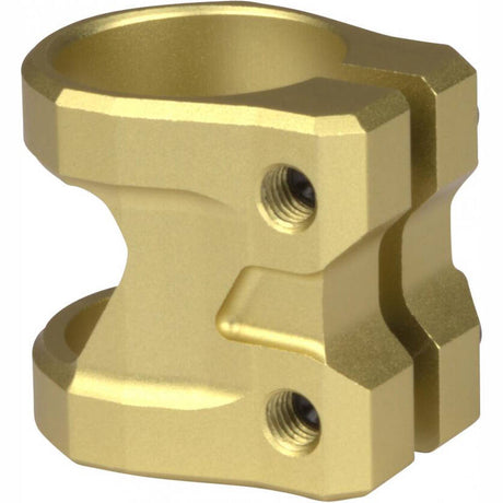 Addict Ultra Light Double Collar Scooter Clamp - Gold
