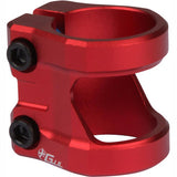 Addict Ultra Light Double Collar Scooter Clamp - Red