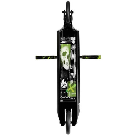 Addict Burner Glitch Stunt Scooter - Black/Black