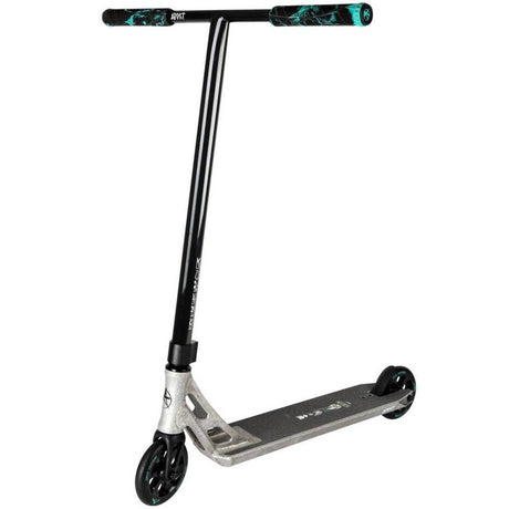 Addict Burner Glitch Stunt Scooter - Raw/Black