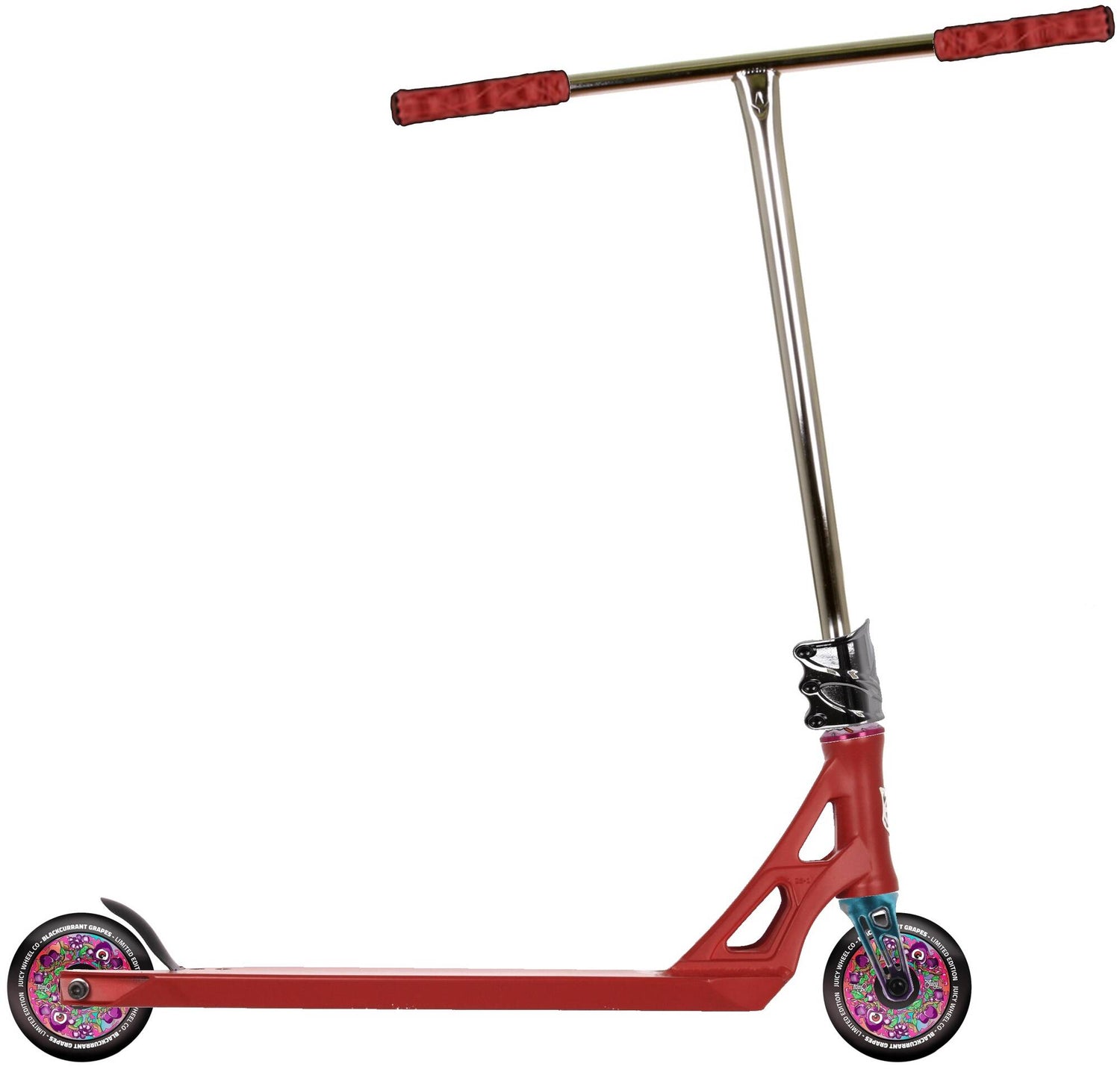 Addict x Blunt Envy Custom Stunt Scooter - Red/Chrome/Multi