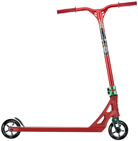 Addict x Blunt Envy Custom Stunt Scooter - Red/Green