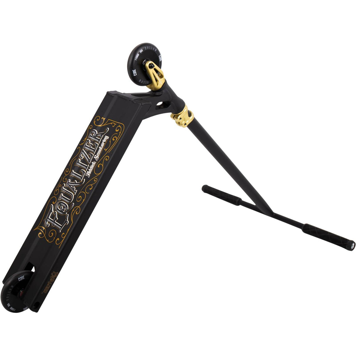 Addict Equalizer Custom Stunt Scooter - Black/Gold