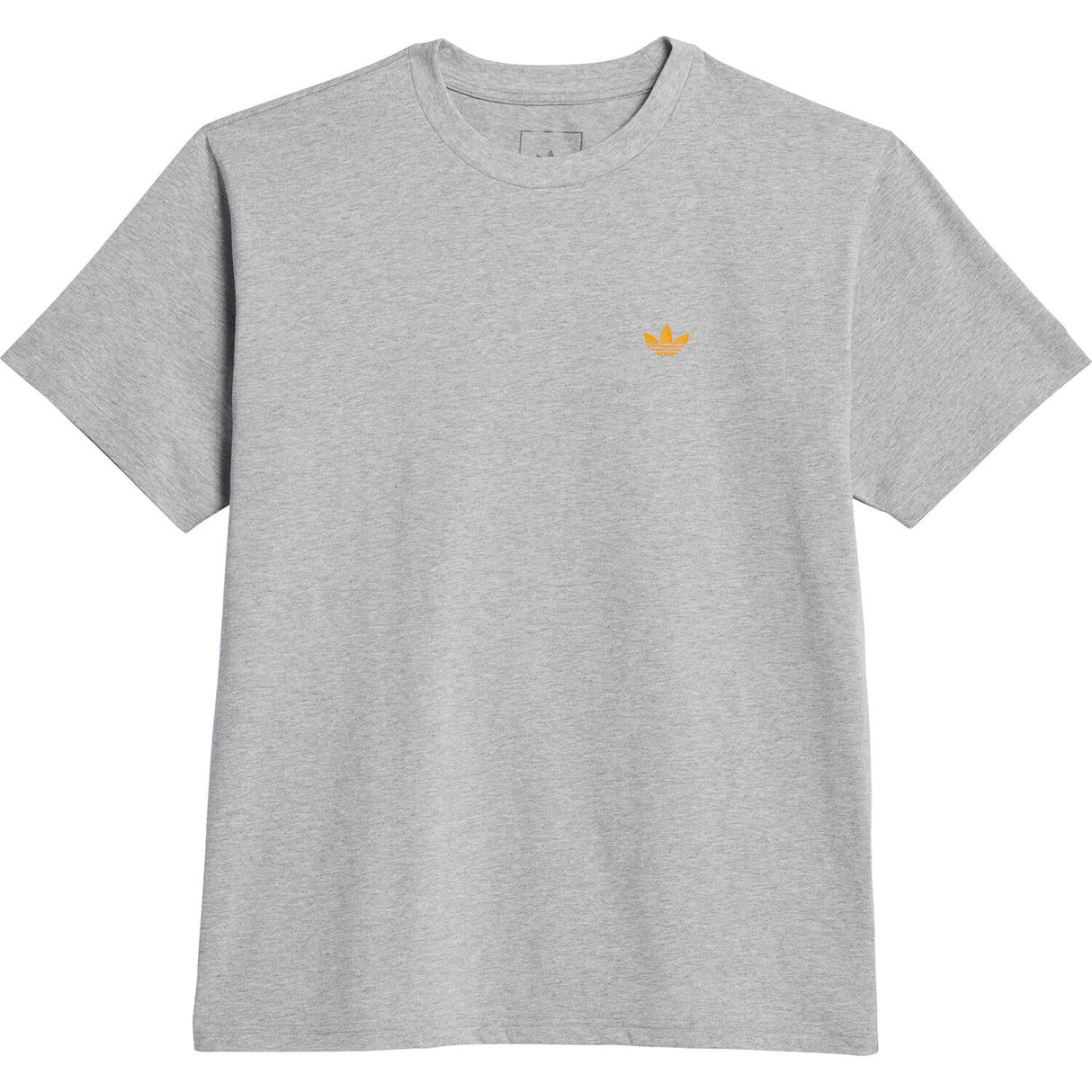 Adidas Skateboarding 4.0 Logo T Shirt - Grey/Orange
