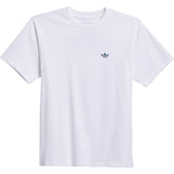 Adidas Skateboarding 4.0 Logo T Shirt - White/Teal