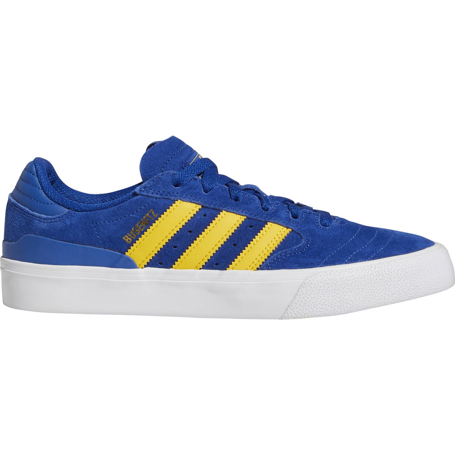 Adidas Skateboarding Busenitz Vulc II Skate Shoes - Royal/Gold/White