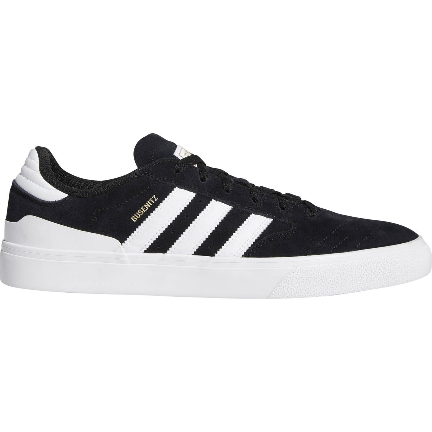 Adidas Skateboarding Busenitz Vulc II Skate Shoes - Black/White/Gum