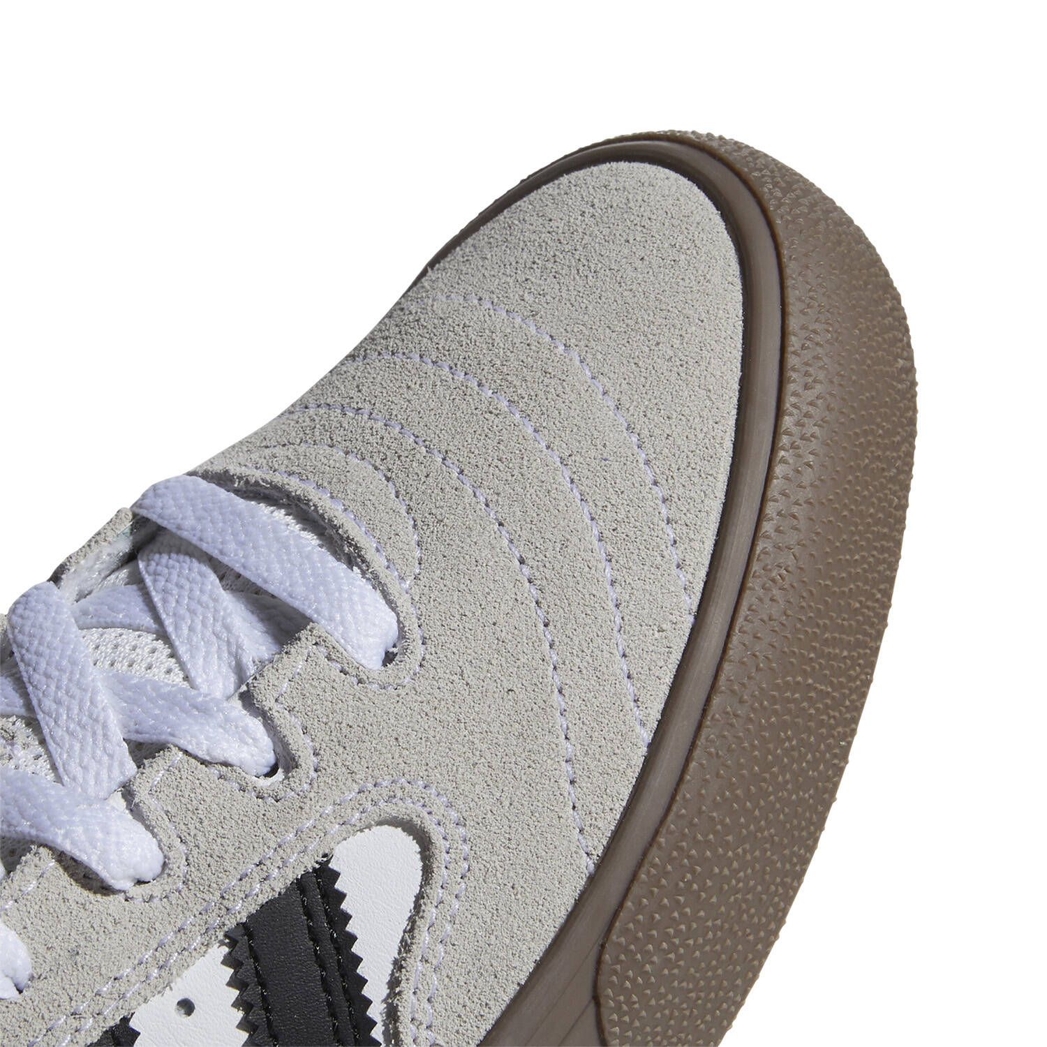 Adidas Skateboarding Busenitz Vulc II Skate Shoes - White/Black/Gold