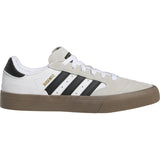 Adidas Skateboarding Busenitz Vulc II Skate Shoes - White/Black/Gold