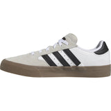 Adidas Skateboarding Busenitz Vulc II Skate Shoes - White/Black/Gold