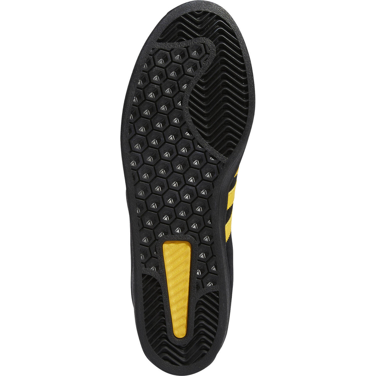 Adidas Skateboarding Campus ADV Skate Shoes - Black/Gold/Black