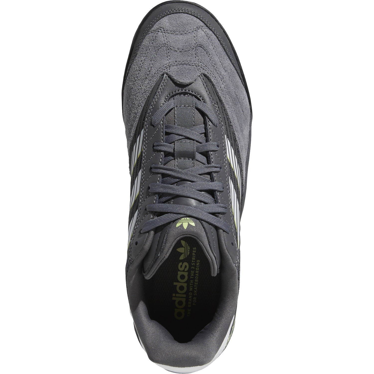 Adidas Skateboarding Copa Nationale Skate Shoes - Grey/White/Lime