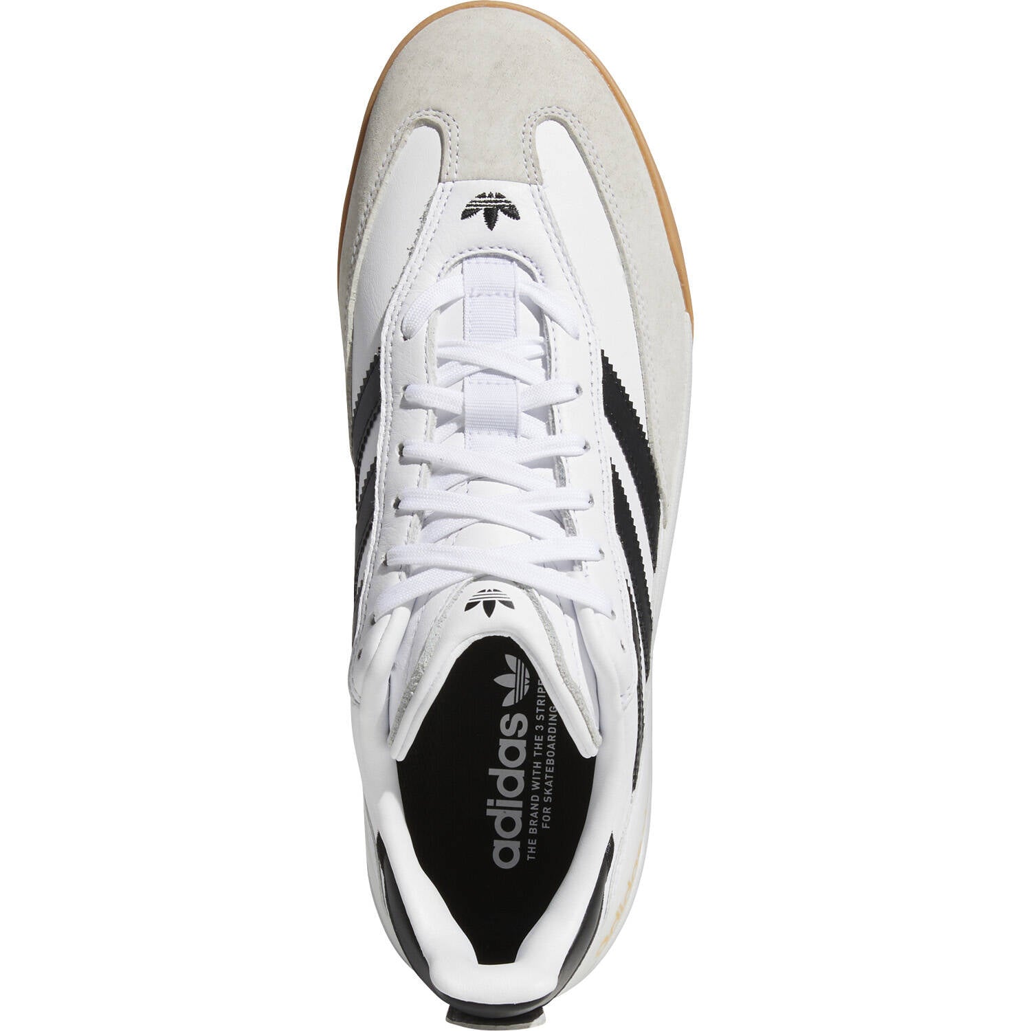 Adidas Skateboarding Copa Nationale Skate Shoes - White/Black/Black