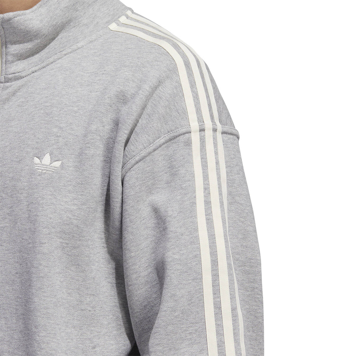 Adidas Skateboarding Fleece SF Jacket - Grey/White