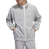 Adidas Skateboarding Fleece SF Jacket - Grey/White