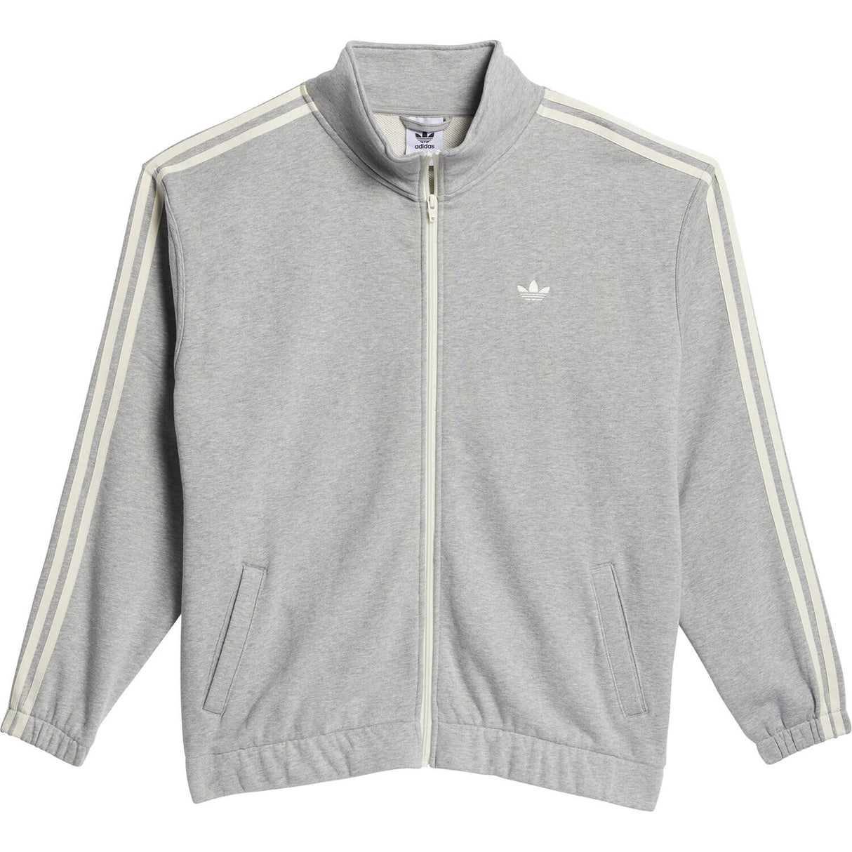 Adidas Skateboarding Fleece SF Jacket - Grey/White