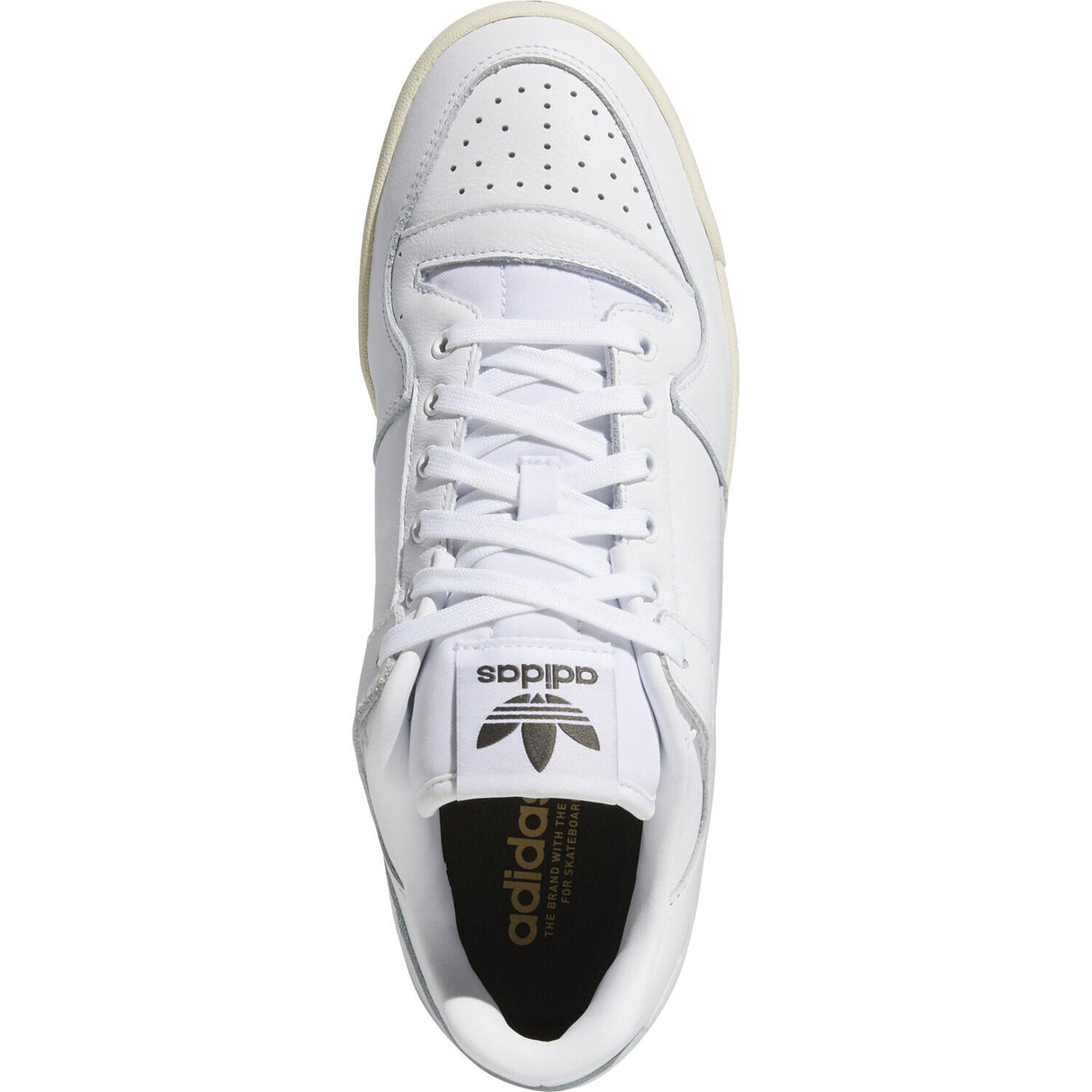 Adidas Skateboarding forum 84 Low ADV Skate Shoes - White/White/Olive