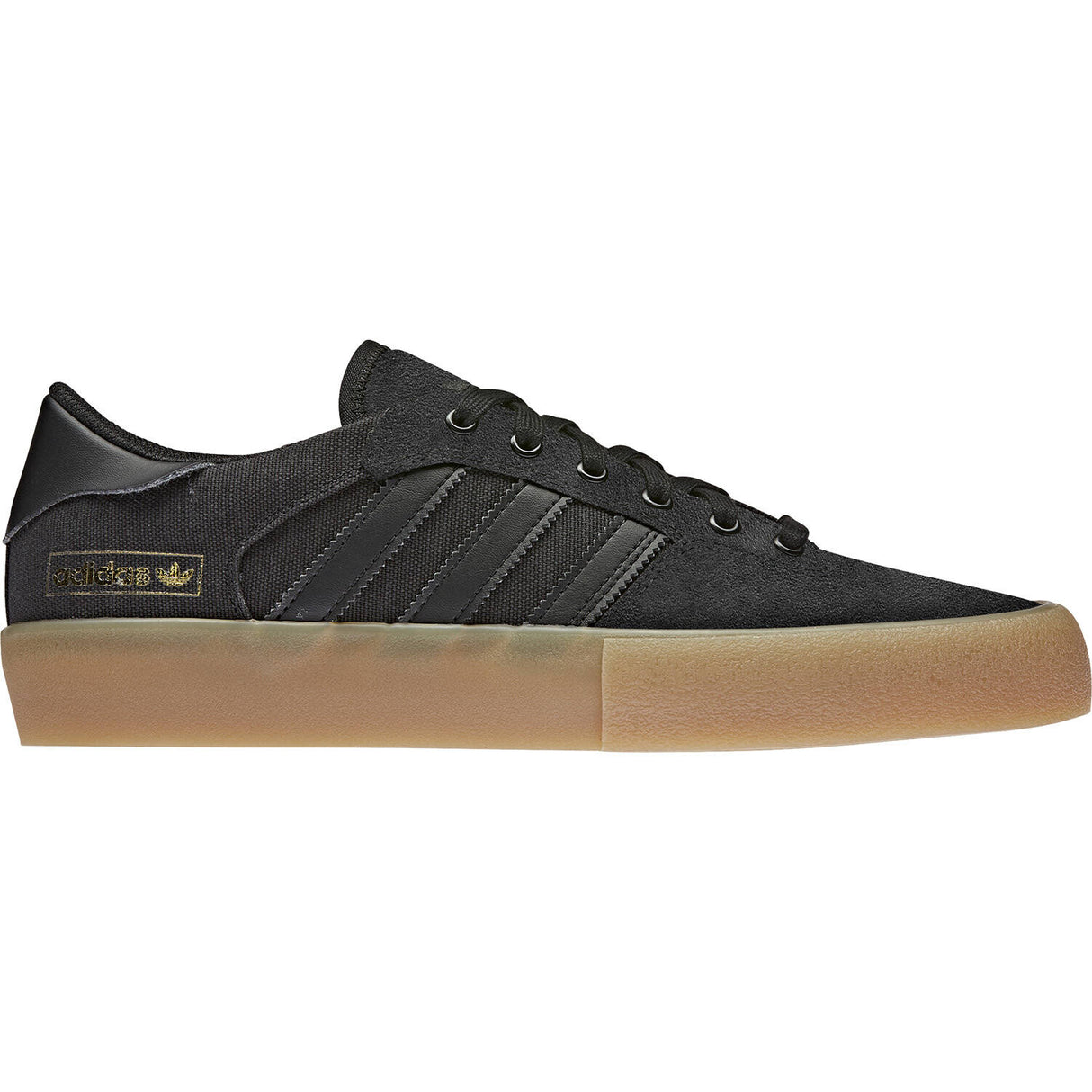 Adidas Skateboarding Matchbreak Super Skate Shoes - Black/Black/Gold