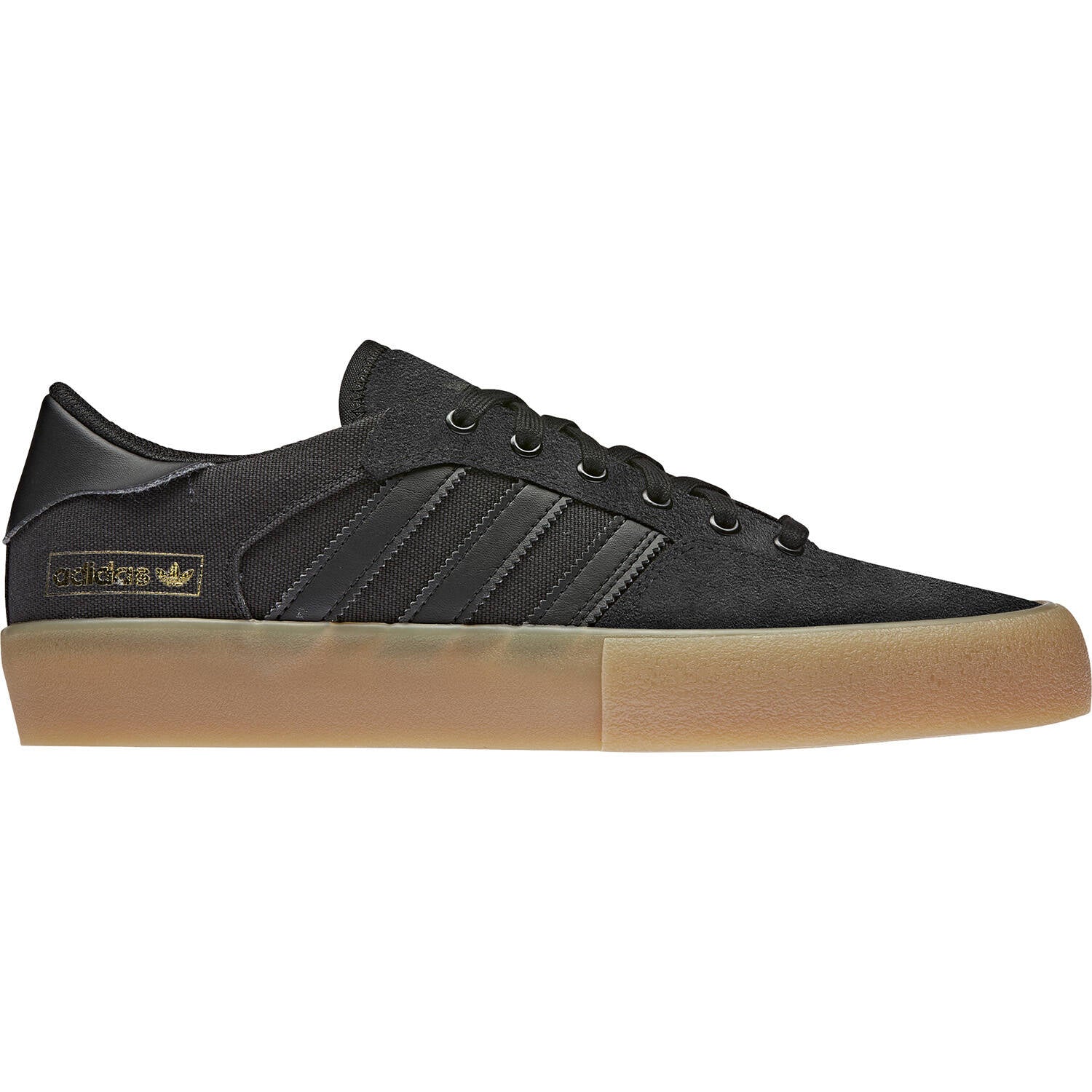 Adidas Skateboarding Matchbreak Super Skate Shoes - Black/Black/Gold