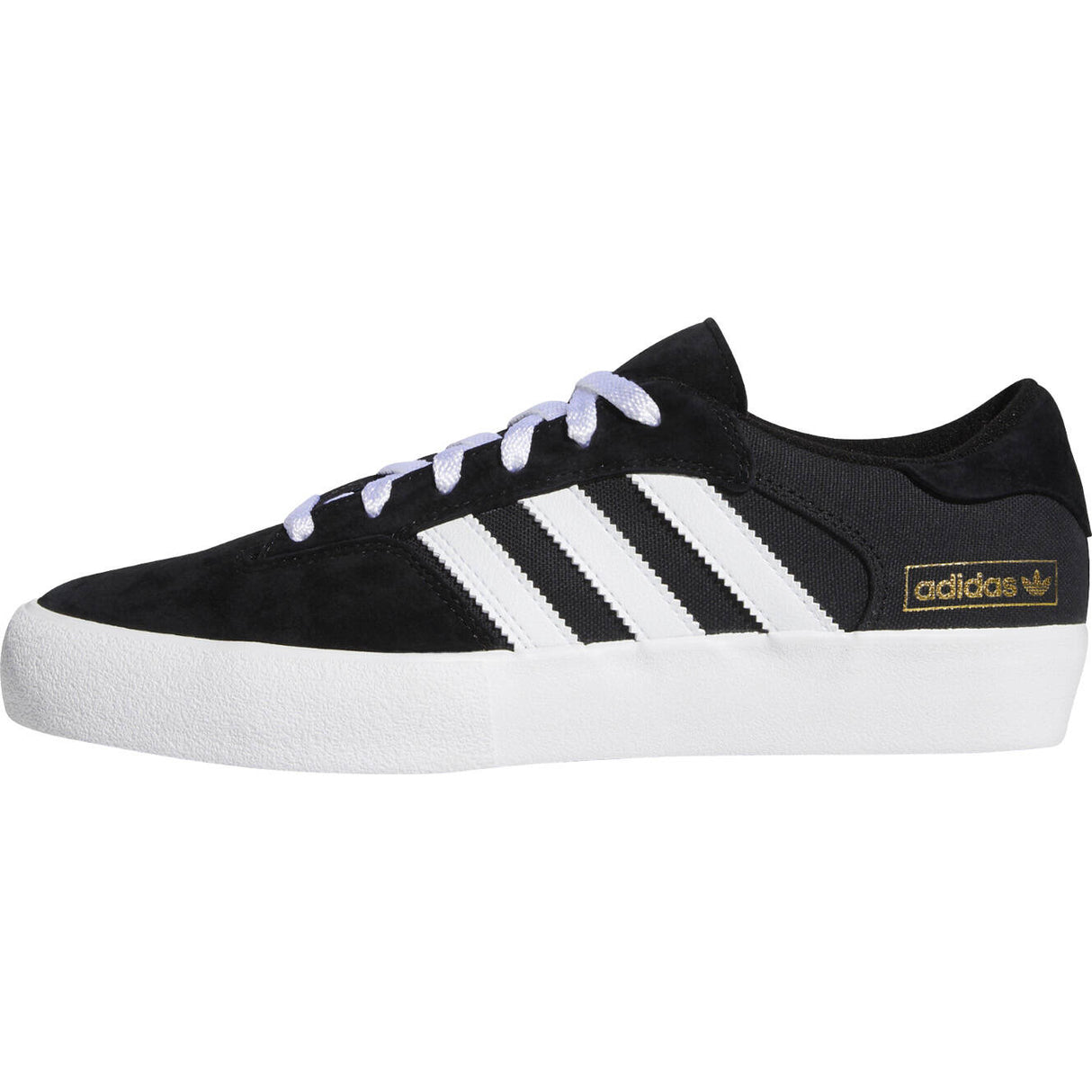 Adidas Skateboarding Matchbreak Super Skate Shoes - Black/White/Gold