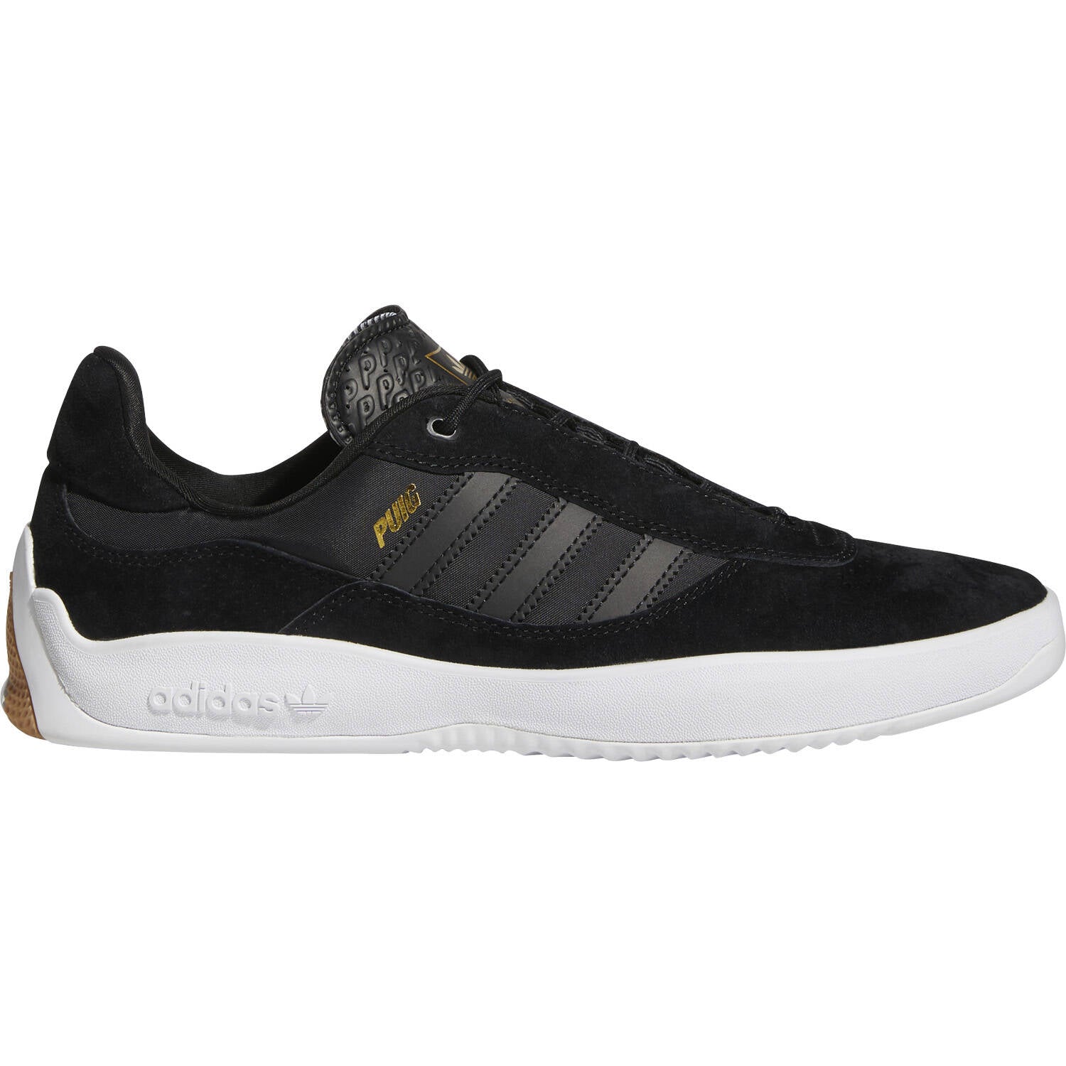 Adidas Skateboarding Puig Skate Shoes - Black/Black/White