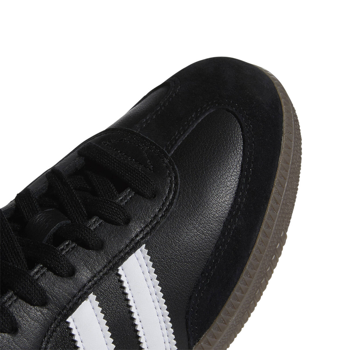 Adidas Skateboarding Samba ADV Skate Shoes - Black/White/Gold