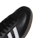Adidas Skateboarding Samba ADV Skate Shoes - Black/White/Gold