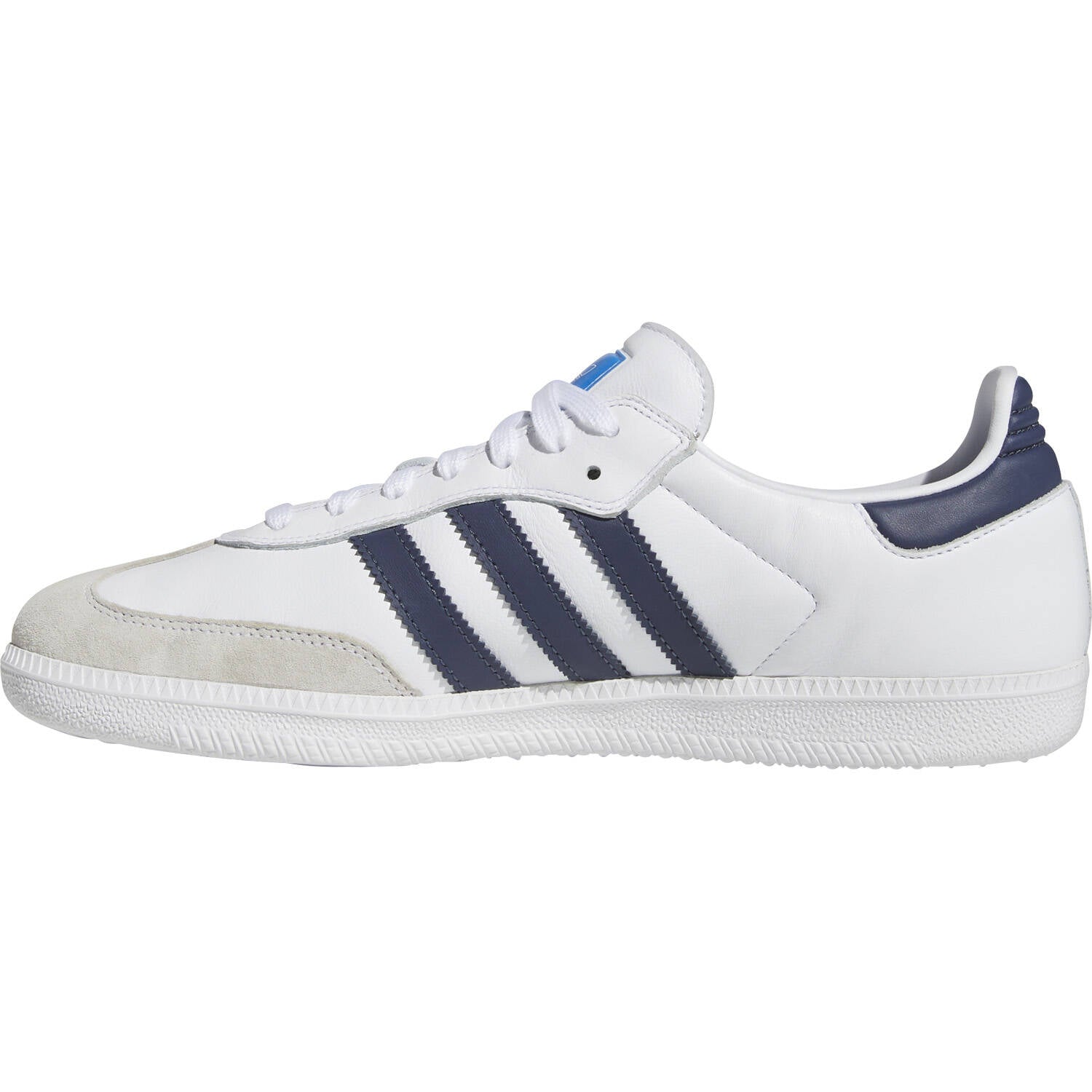Adidas Skateboarding Samba ADV Skate Shoes - White/Navy/White