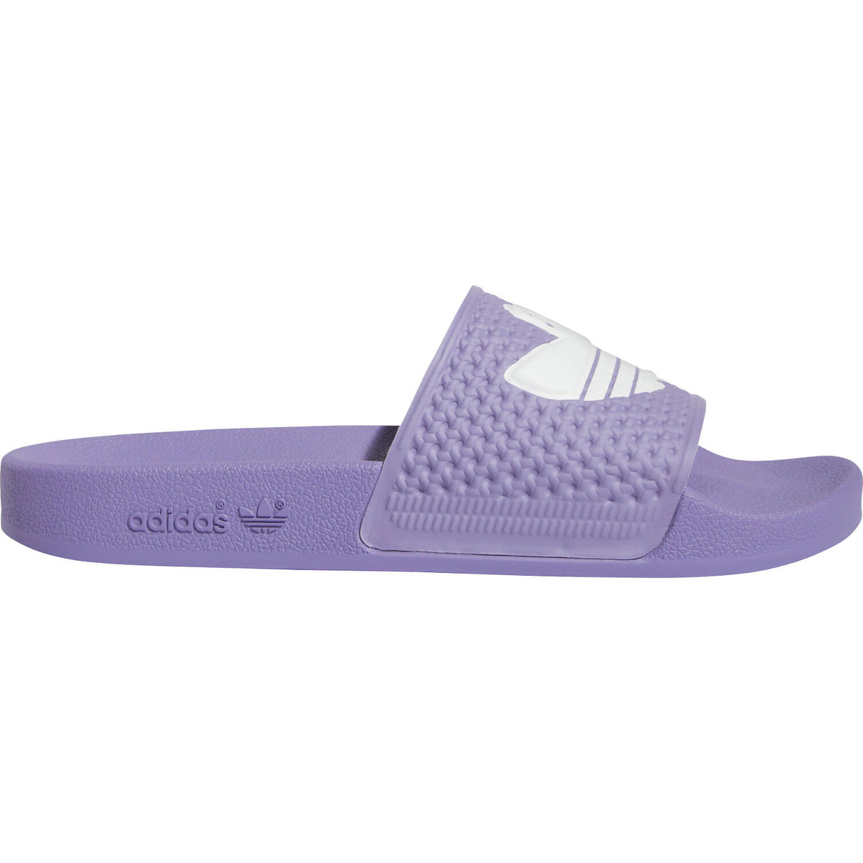 Adidas Skateboarding Shmoofoil Slide Flip-Flops - Lilac/White
