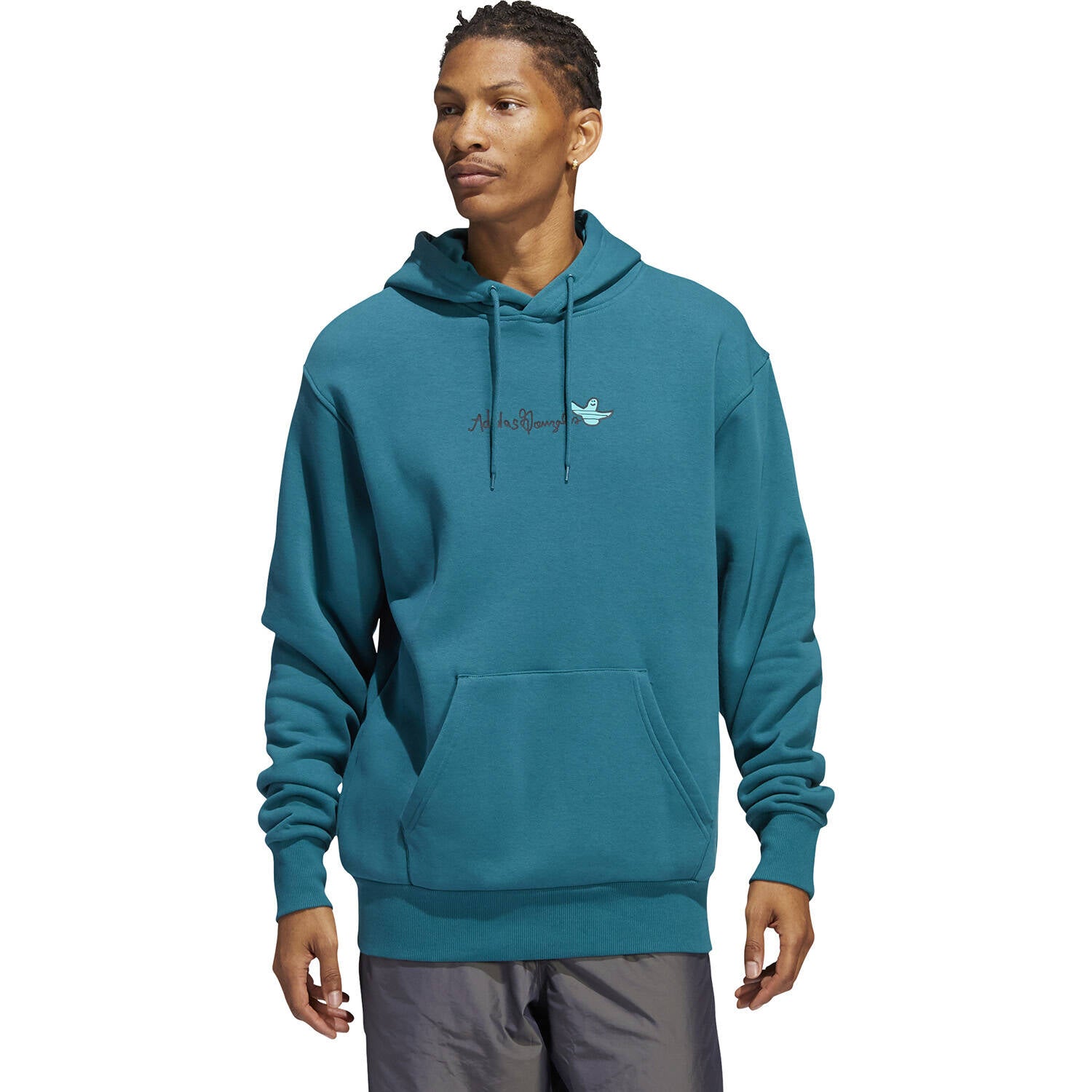 Adidas Skateboarding G Shmoo Hoodie - Teal