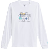 Adidas Skateboarding G Shmoo Long Sleeve T Shirt - White