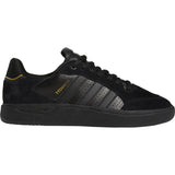 Adidas Skateboarding Tyshawn Low Skate Shoes - Black/Black/Gold