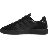 Adidas Skateboarding Tyshawn Low Skate Shoes - Black/Black/Gold
