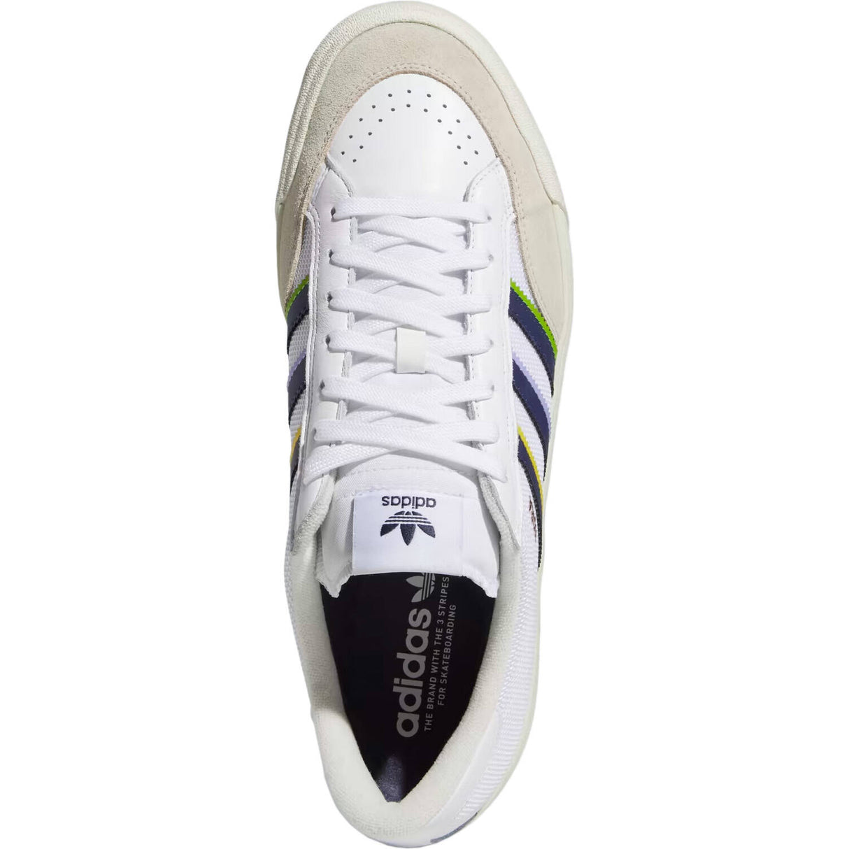 Adidas Skateboarding Nora Skate Shoes - White/White/Gold