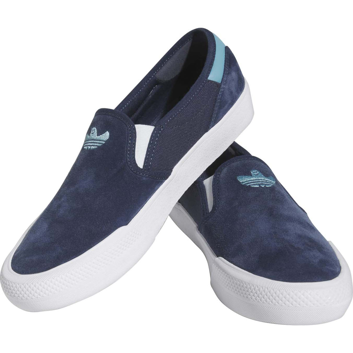 Adidas Skateboarding Shmoofoil Skate Shoes - Navy/Navy/White