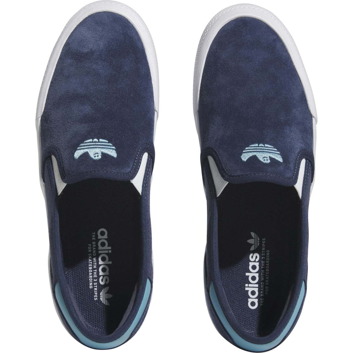 Adidas Skateboarding Shmoofoil Skate Shoes - Navy/Navy/White