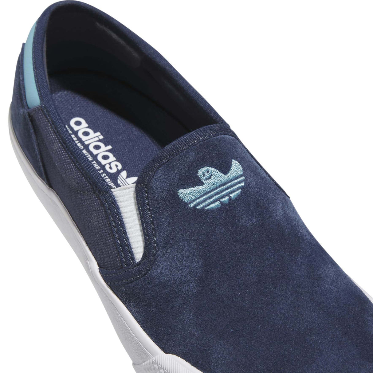 Adidas Skateboarding Shmoofoil Skate Shoes - Navy/Navy/White