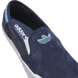 Adidas Skateboarding Shmoofoil Skate Shoes - Navy/Navy/White