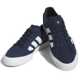 Adidas Skateboarding Court Premiere Skate Shoes - Navy/White/Gold